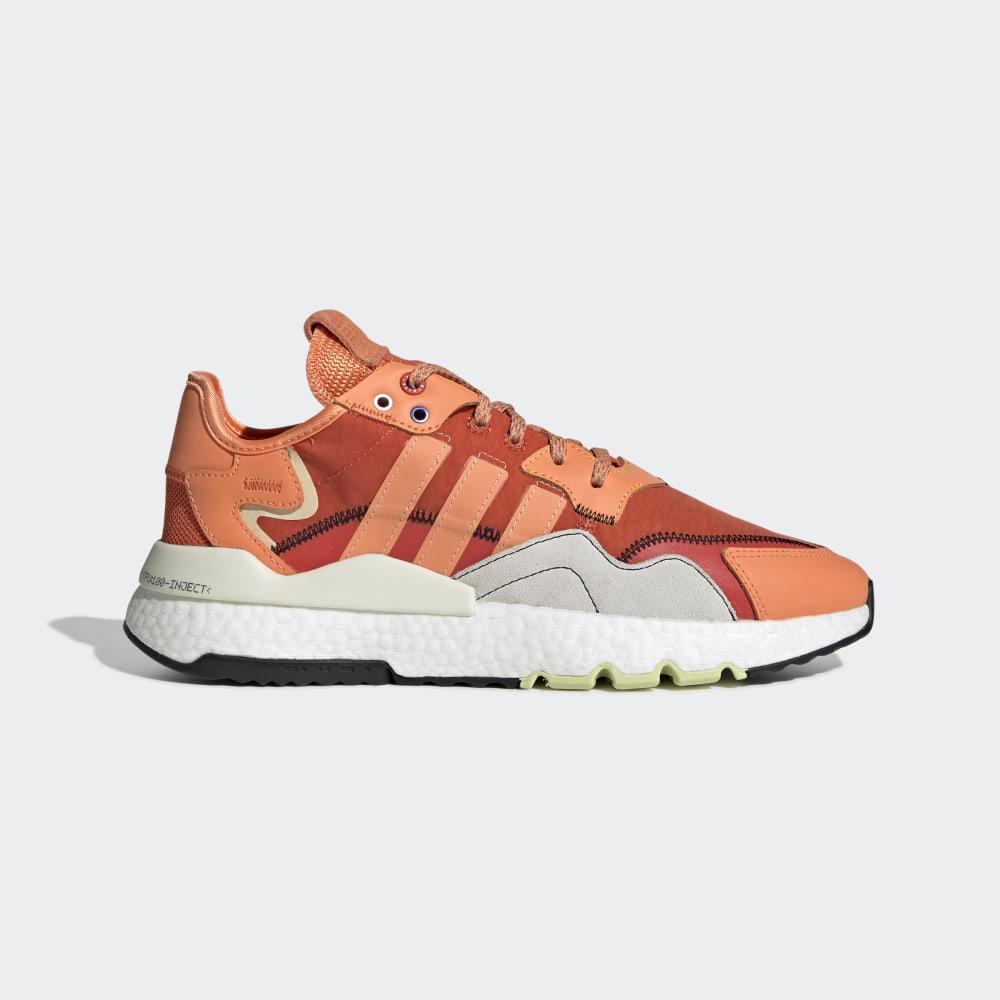 Originals Adidas Nite Jogger Barbati Romania - Gri/Rosii EF5404